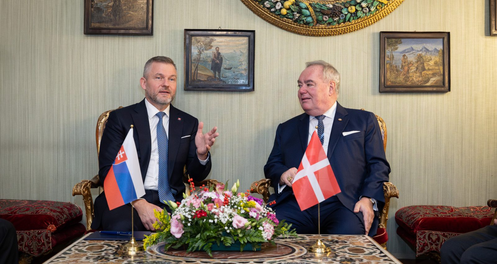 Slovak President Embarks on Courtesy Visit to the Order of Malta